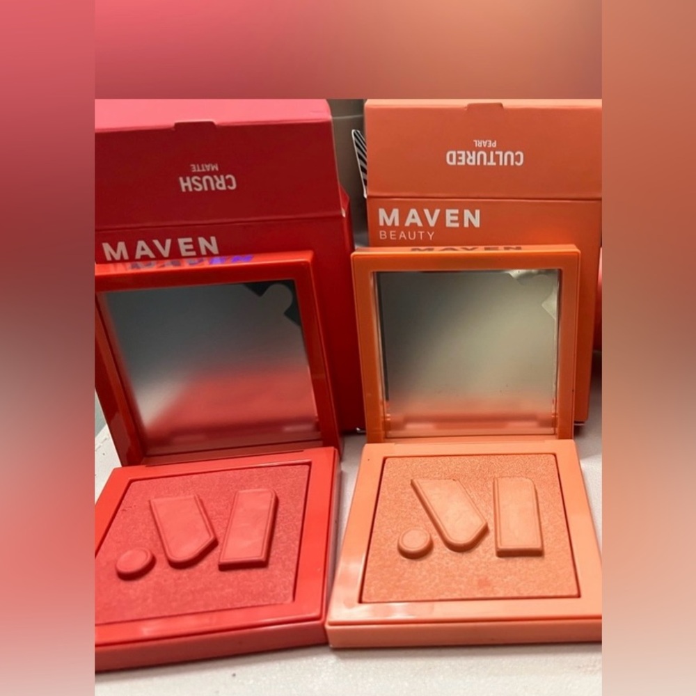 Maven Beauty Cheek Color duo- Crush & Cultured
